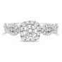 Cushion Diamond Halo Engagement Setting