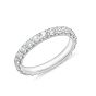 Memoire Odessa Diamond 18K White Gold Eternity Band EROD247