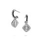 John Hardy Women's Classic Chain 18K Yellow Gold & Sterling Silver Hammered Cluster Drop Earrings EZ90515