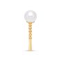 James Free 14K Yellow Gold Bead Shank Pearl Ring - FINAL SALE 
