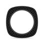 Quattro Black Diamond Stackable Ring 