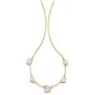James Free 14K Yellow Gold Graduating 5 Pearl Necklace - FINAL SALE 