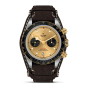 TUDOR Black Bay Chrono S&G 41 mm steel case, Brown leather strap M79363N-0008