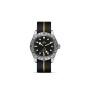 TUDOR Black Bay Pro 39 mm steel case, Black fabric strap with yellow band M79470-0002