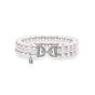 Mikimoto 18K Gold Akoya Double Strand Bracelet With Diamond Accent MDQ10018ADXW