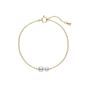 Mikimoto Akoya Cultured Pearl Station Bracelet in 18K Yellow Gold MDQ10055AXXK