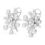 Mikimoto Akoya Pearl and Diamond Earring A+