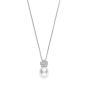 Mikimoto Diamond Cherry Blossom & South Sea Pearl Pendant MPA10285NDXW