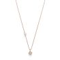 Mikimoto 18K Rose Gold Diamond Cherry Blossom Pendant MPA10302ADXZ