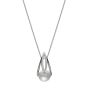 M Collection White Gold Diamond & White South Sea Cultured Pearl Pendant MPA10364NDXW