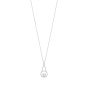Mikimoto 18K White Gold Diamond Ring & Akoya Pendant Necklace MPA10370ADXW