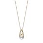 M Collection Yellow Gold Akoya Cultured Pearl Pendant MPA10380ADXK