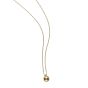 Mikimoto Golden South Sea Pearl & Diamond Pendant Necklace MPQ10049GDXK