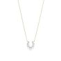 Mikimoto 18K Yellow Gold Akoya Bubbles Pendant Necklace MPQ10057AXXK