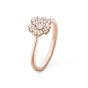 Mikimoto 18K Rose Gold Diamond Cherry Blossom Ring MRA10234XDXZ