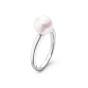 Mikimoto 18K White Gold Single Akoya Cocktail Ring MRA10237AXXW