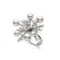 Mikimoto 18K White Gold Akoya & Diamond Splash Ring MRQ10024ADXW