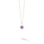 Marco Bicego 18K Yellow Gold Africa Boule Amethyst Pendant