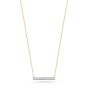 Dana Rebecca 14K Yellow Gold Small Diamond Bar Necklace N302-YELLOW-18