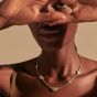 John Hardy Dot 2MM Hammered Silver Long Necklace
