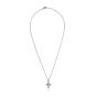 John Hardy Classic Chain Sterling Silver Cross Pendant Necklace NB90576