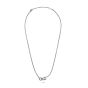 John Hardy Silver Legends Naga Pendant With Diamond Pave Ring NBP6017882BSPDI