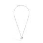 John Hardy Dot Pendant Hammered Silver Necklace 