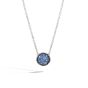 John Hardy Classic Chain Silver Blue Sapphire Pendant NBS903954BSP