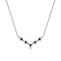 Gabriel & Co. 14K White Gold Diamond Chevron Necklace NK6136W45SA