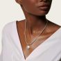 John Hardy Silver And 18K Gold Dot Hammered Reversible Pendant Necklace
