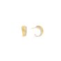 Marco Bicego Lucia 18K Yellow Gold and Diamond Small Hoop Earrings OB1680 B YW Q6