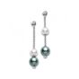 Mikimoto Pearls in Motion Black & White South Sea Pearl Earrings