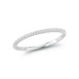 Dana Rebecca 14K White Gold Slim Diamond Eternity Ring R1489-WHITE