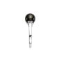 Side Black Tahitian Pearl and Diamond Ring 9-9.5mm