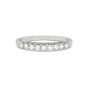 James Free Jewelers 14K White Gold 9 Diamond Women's Wedding Band