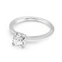 Momenti 14K White Gold 0.70 ct Round Brilliant Diamond Solitaire Ring