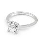 Momenti 14K White Gold 0.90 ct Round Brilliant Diamond Solitaire Ring