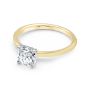 Momenti 14K Yellow Gold 0.70 ct Round brilliant Diamond Solitaire Ring
