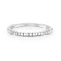 Momenti 14K White Gold Diamond Band 