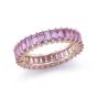 Dana Rebecca 14K Rose Gold Pink Sapphire Kristyn Kylie Ring R705-ROSE-7