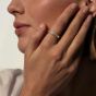 John Hardy Classic Chain 3.5MM Hammered Silver Band Ring