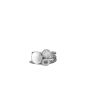 John Hardy Dot Hammered Silver with Diamonds Transformable Ring 