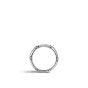RBP5055DIX7 John Hardy Bamboo Sterling Silver Band Ring with Diamonds 