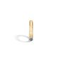 John Hardy Classic Chain 3.5MM Silver and Hammered 18K Gold Band Ring 
