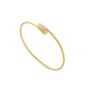 Marco Bicego Lucia 18K Yellow Gold and Diamond Hugging Cuff SB110 B YW Q6