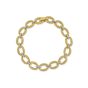 Sloane Street Yellow Gold Diamond Link Bracelet SS-B001C-WDCB-Y