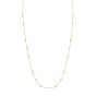 Sloane Street 18K Yellow Gold Pearl and Diamond 16-18" Necklace