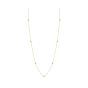 Sloane Street Yellow Gold Diamond Station Necklace SS-CH022E-WD-Y