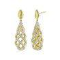 Sloane Street 18K Yellow Gold Diamond Open Cage Drop Earring