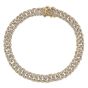 Gabriel & Co. 14K Yellow Gold Diamond Link Tennis Bracelet TB4034Y45JJ
